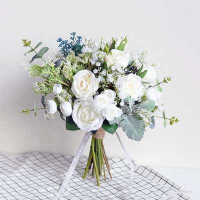 IFG Bride Flower in Hand Marriage Flower Balls artificial Flower Bundle  New style Wedding  High-end European-style bouquet