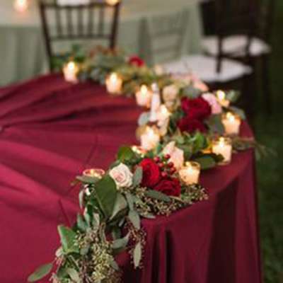 IFG new eucalyptus garland wedding table runner decoration