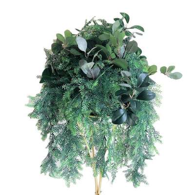 GIGA customized green foliage design for wedding table centerpieces